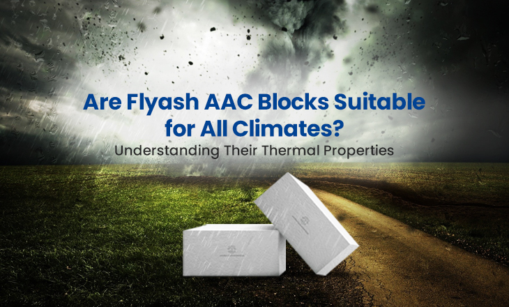 Are Flyash AAC Blocks Suitable for All Climates? Understanding Their Thermal Properties